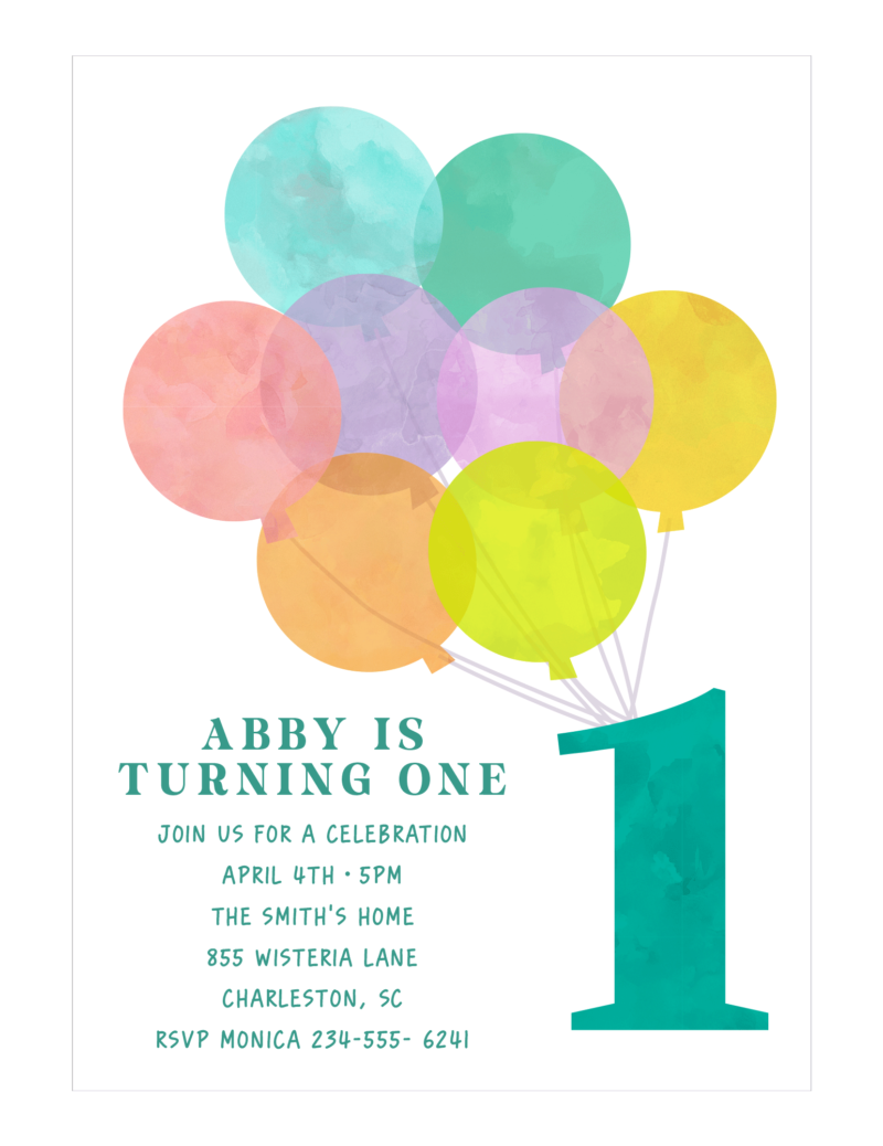 Birthday Balloons