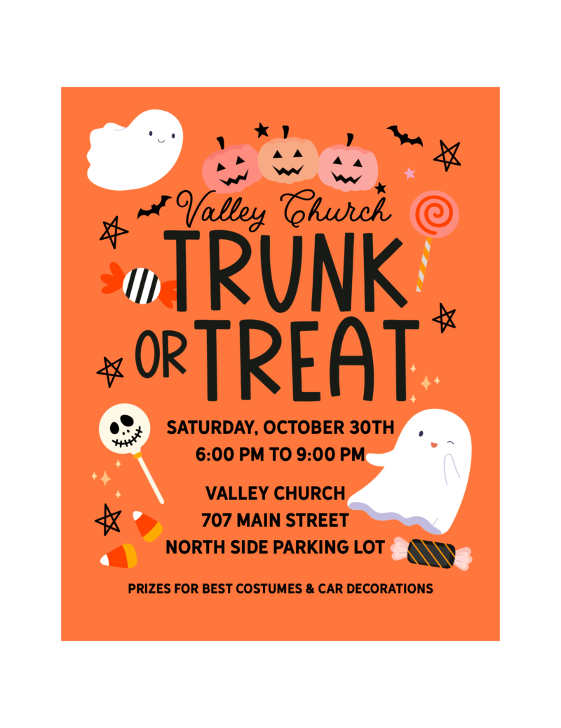 Trunk or Treat Halloween Invite